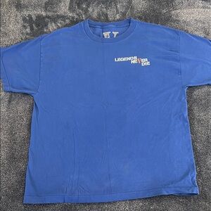 Blue T-Shirt Vlone Juice Wrld Legends Never Die Size XL